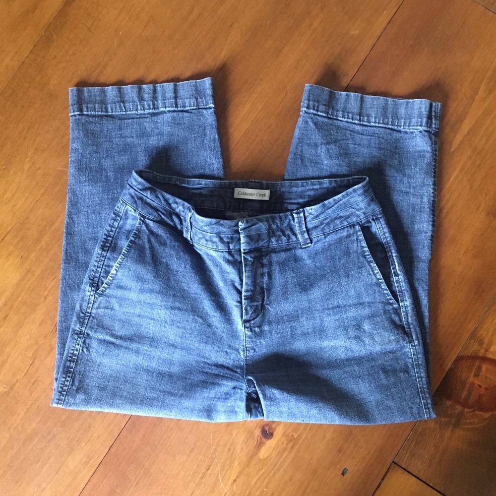 Cold Water Creek Cropped Jeans - Size 4